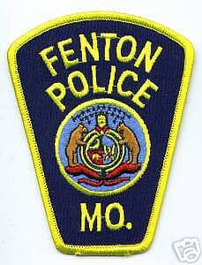 Fenton Police (Missouri)
Thanks to apdsgt for this scan.
