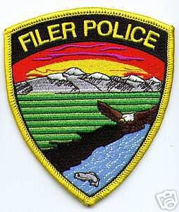 Filer Police (Idaho)
Thanks to apdsgt for this scan.
