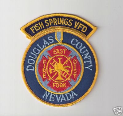 Fish Springs VFD
Thanks to Bob Brooks for this scan.
Keywords: nevada volunteer fire department douglas county east fork district