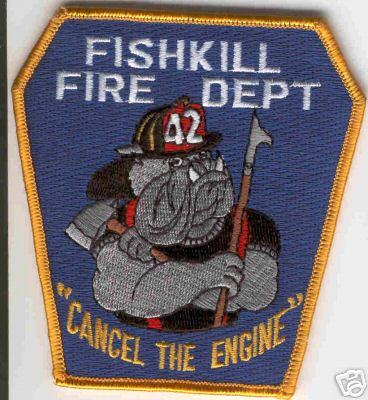 Fishkill Fire Truck 42
Thanks to Brent Kimberland for this scan.
Keywords: new york department dept