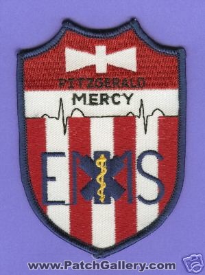 Fitzgerald Mercy EMS
Thanks to PaulsFirePatches.com for this scan.
Keywords: pennsylvania