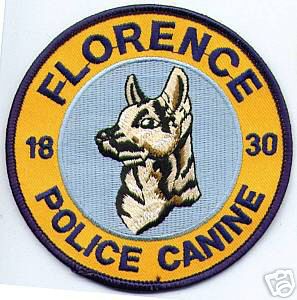 Florence Police K-9 (Kentucky)
Thanks to apdsgt for this scan.
Keywords: k9 canine