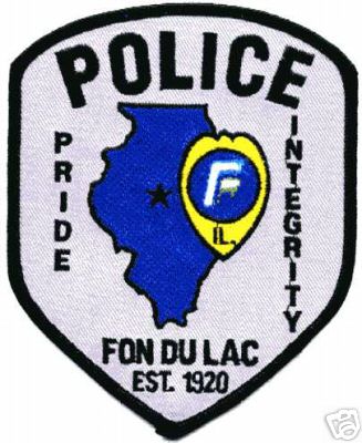 Fon Du Lac Police (Illinois)
Thanks to Jason Bragg for this scan.
