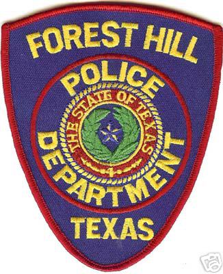 Forest Hill Police Department
Thanks to Conch Creations for this scan.
Keywords: texas