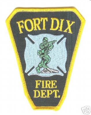 Fort Dix Fire Dept
Thanks to Jack Bol for this scan.
Keywords: new jersey department us army