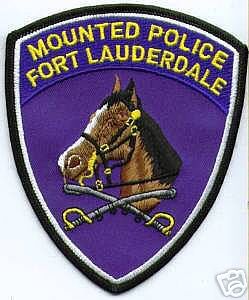 Fort Lauderdale Police Mounted (Florida)
Thanks to apdsgt for this scan.
Keywords: ft