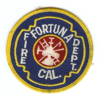 Fortuna Fire Dept
Thanks to PaulsFirePatches.com for this scan.
Keywords: california department
