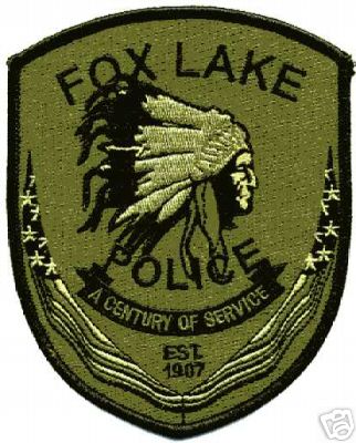 Fox Lake Police (Illinois)
Thanks to Jason Bragg for this scan.
