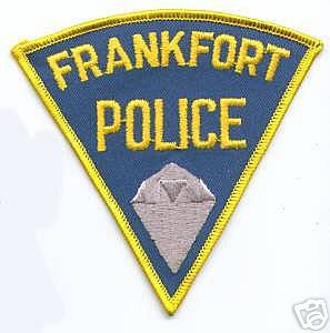 Frankfort Police (Indiana)
Thanks to apdsgt for this scan.
