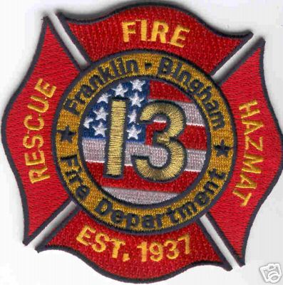 Franklin Bingham Fire Department
Thanks to Brent Kimberland for this scan.
Keywords: michigan rescue hazmat mat 13