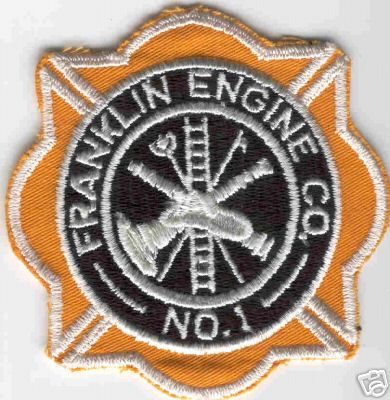 Franklin Fire Engine Co No 1
Thanks to Brent Kimberland for this scan.
Keywords: pennsylvania company number