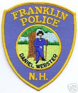 Franklin Police (New Hampshire)
Thanks to apdsgt for this scan.
