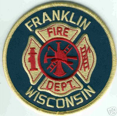 Franklin Fire Dept
Thanks to Enforcer31.com for this scan.
Keywords: wisconsin department