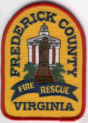 Frederick County Fire Rescue
Thanks to Brent Kimberland for this scan.
Keywords: virginia