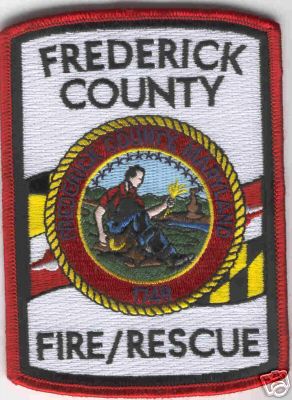 Frederick County Fire Rescue
Thanks to Brent Kimberland for this scan.
Keywords: maryland