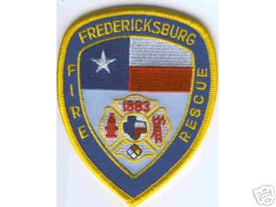 Fredericksburg Fire Rescue
Thanks to Brent Kimberland for this scan.
Keywords: texas