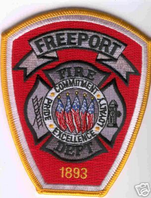 Freeport Fire Dept
Thanks to Brent Kimberland for this scan.
Keywords: new york department