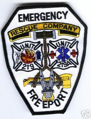 Freeport Emergency Rescue Company Unit 219 & 219A
Thanks to Mark Stampfl for this scan.
Keywords: new york fire ems and