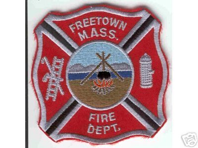 Freetown Fire Dept
Thanks to Brent Kimberland for this scan.
Keywords: massachusetts department