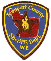 Fremont County Sheriff's Dept (Wyoming)
Thanks to BensPatchCollection.com for this scan.
Keywords: sheriffs department