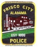Frisco City Police Department (Alabama)
Thanks to apdsgt for this scan.
Keywords: dept.