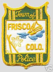 Frisco Police
Thanks to apdsgt for this scan.
Keywords: colorado town of