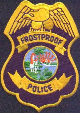 Frostproof Police
Thanks to EmblemAndPatchSales.com for this scan.
Keywords: florida