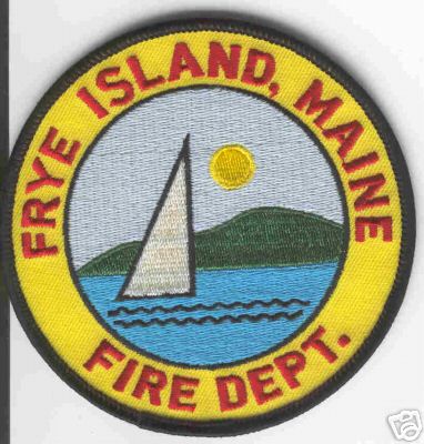 Frye Island Fire Dept
Thanks to Brent Kimberland for this scan.
Keywords: maine department