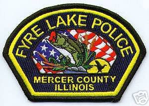 Fyre Lake Police (Illinois)
Thanks to apdsgt for this scan.
County: Mercer
