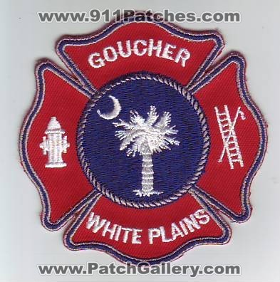 Goucher White Plains Fire Department (South Carolina)
Thanks to Dave Slade for this scan.
Keywords: dept.