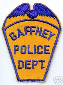 Gaffney Police Dept (South Carolina)
Thanks to apdsgt for this scan.
Keywords: department