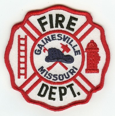 Gainesville Fire Dept
Thanks to PaulsFirePatches.com for this scan.
Keywords: missouri department