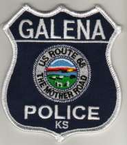 Galena Police
Thanks to BlueLineDesigns.net for this scan.
Keywords: kansas