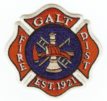 Galt Fire Dist
Thanks to PaulsFirePatches.com for this scan.
Keywords: california district