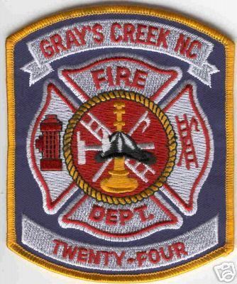 Gary's Creek Fire Dept
Thanks to Brent Kimberland for this scan.
Keywords: north carolina department twenty four