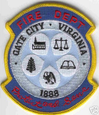 Gate City Fire Dept
Thanks to Brent Kimberland for this scan.
Keywords: virginia department