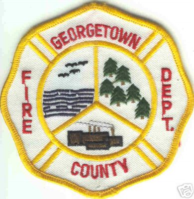 Georgetown County Fire Dept
Thanks to Brent Kimberland for this scan.
Keywords: south carolina department