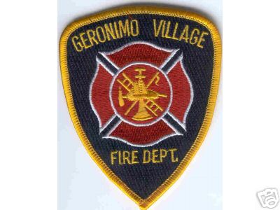 Geronimo Village Fire Dept
Thanks to Brent Kimberland for this scan.
Keywords: texas department