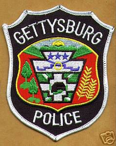Gettysburg Police (Pennsylvania)
Thanks to apdsgt for this scan.
