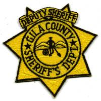 Gila County Sheriff's Dept Deputy (Arizona)
Thanks to BensPatchCollection.com for this scan.
Keywords: sheriffs department