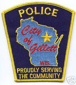 Gillett Police (Wisconsin)
Thanks to apdsgt for this scan.
Keywords: city of