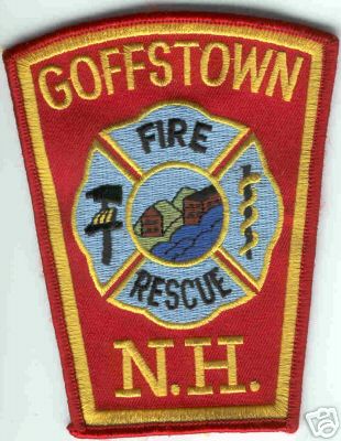 Goffstown Fire Rescue
Thanks to Brent Kimberland for this scan.
Keywords: new hampshire