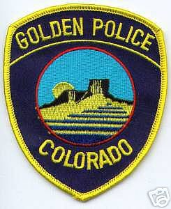 Golden Police (Colorado)
Thanks to apdsgt for this scan.
