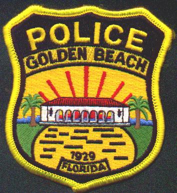 Golden Beach Police
Thanks to EmblemAndPatchSales.com for this scan.
Keywords: florida