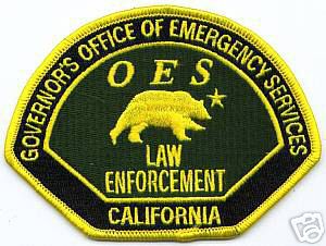 Governor's Office of Emergency Services Law Enforcement
Thanks to apdsgt for this scan.
Keywords: california oes governors police