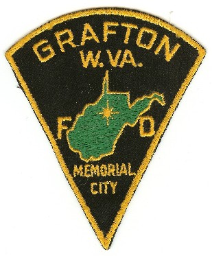 Grafton FD
Thanks to PaulsFirePatches.com for this scan.
Keywords: west virginia fire department