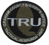 Graham County Sheriff's Office Tactical Response Unit (Arizona)
Thanks to BensPatchCollection.com for this scan.
Keywords: sheriffs tru