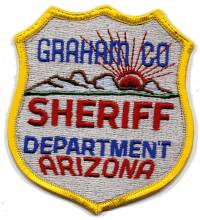 Graham County Sheriff Department (Arizona)
Thanks to BensPatchCollection.com for this scan.

