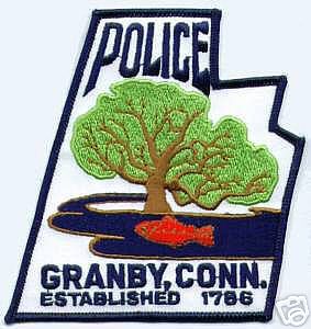 Granby Police (Connecticut)
Thanks to apdsgt for this scan.
