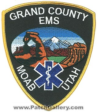 Grand County EMS
Thanks to Alans-Stuff.com for this scan.
Keywords: utah moab